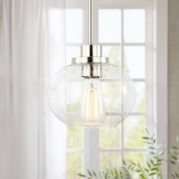 Light Society Sheridan Satin Nickel And Seeded Gl Light Society Sheridan Satin Nickel And Seeded Gl