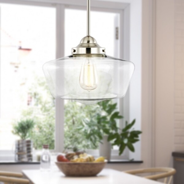 Shop Light Society Portola Schoolhouse Pendant Light Free