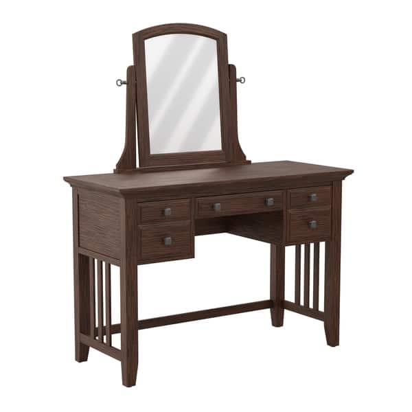 Osp Home Furnishings Modern Mission Bedroom Vanity And Osp Home Furnishings Modern Mission Bedroom Vanity And