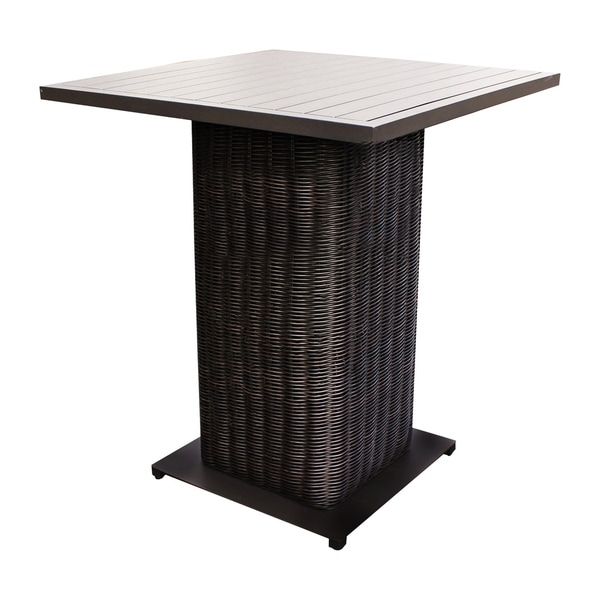 Calypso Oh0723 Outdoor Patio Wicker Pub Table On Free Calypso Oh0723 Outdoor Patio Wicker Pub Table On Free Shipping Today 21164107
