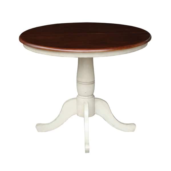 The Gray Barn Jalisco 36 Inch Round Top Pedestal Table With 12 Leaf The Gray Barn Jalisco 36 Inch Round Top Pedestal Table With 12 Leaf