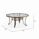 preview thumbnail 17 of 16, Maracay Tree Bark Outdoor Dining Set with Stackable Chairs (9-Piece)