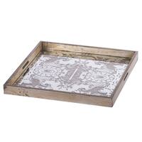 Idony Classic Mirrored Tray, 20x20 inches