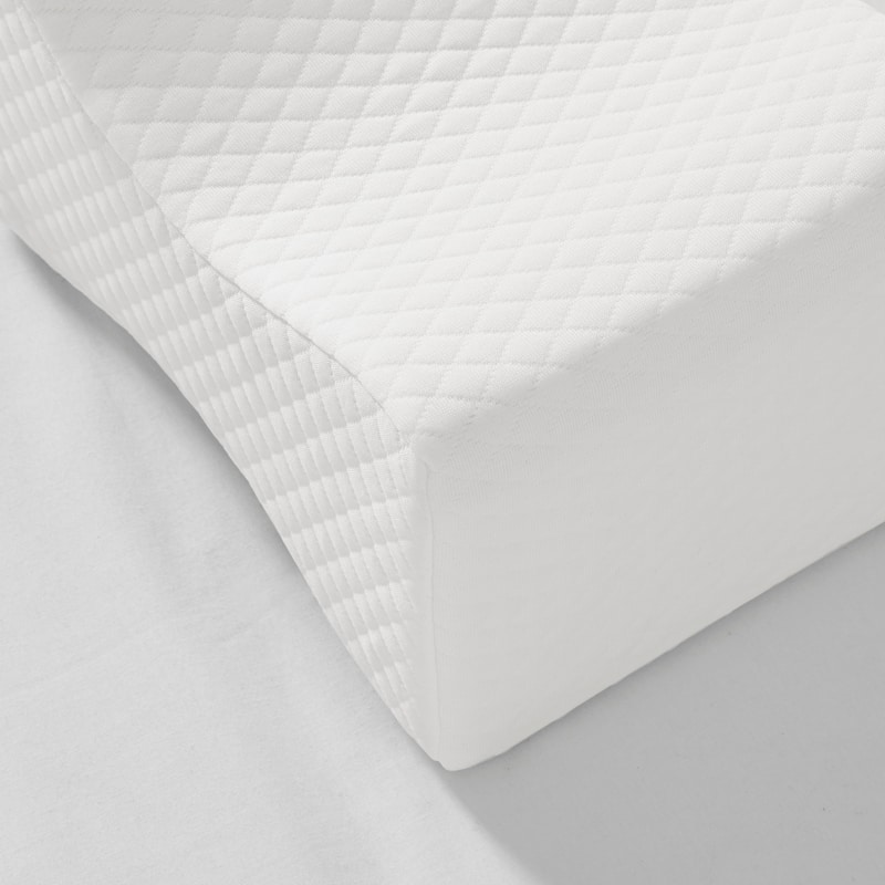 Madison Park Memory Foam White Knee Pillow