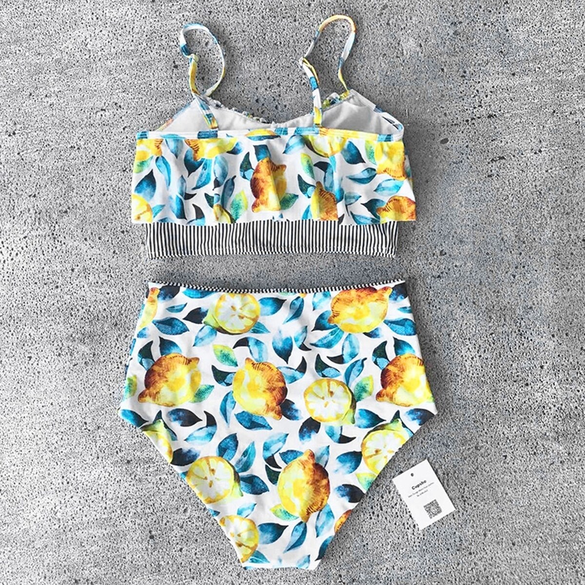 cupshe lemon bikini