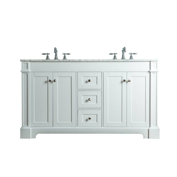 65 double vanity