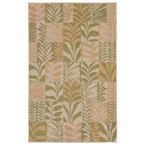 Folliage Outdoor Rug (7'10 x 9'10) - 7'10 x 9'10