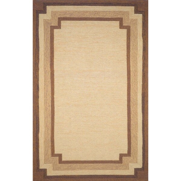Liora Manne Ravella Multi Border Outdoor Rug (3'6 x 5'6) - 3'6 x 5'6