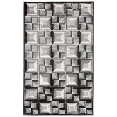 Liora Manne Square In Square Rug (3'3 x 4'11) - 3'3 x 4'11