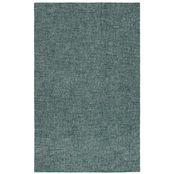 Liora Manne Savannah Fantasy Wool Indoor Rug Teal 3'6" X 5'6" - 3'6 x 5'6