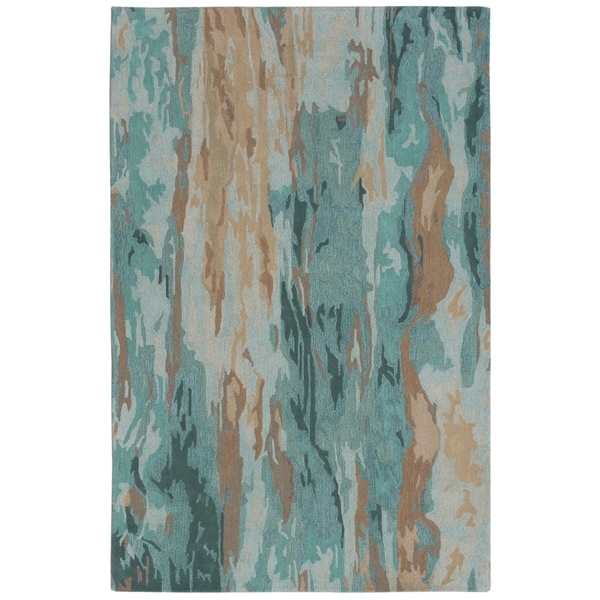 Liora Manne Corsica Waterfall Wool Indoor Runner Rug Patina 2' X 7'6" - 2' x 7'6"