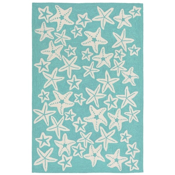 Asteroidea Outdoor Rug (5' x 7'6) - 5' x 7'6