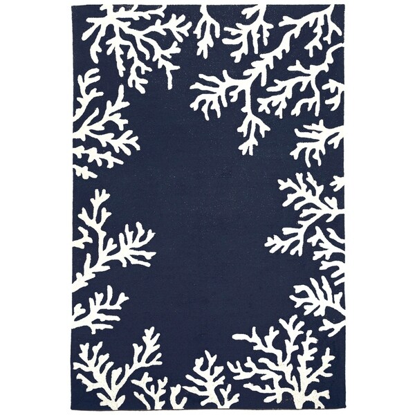 Sea Border Outdoor Rug (5' x 7'6) - 5' x 7'6