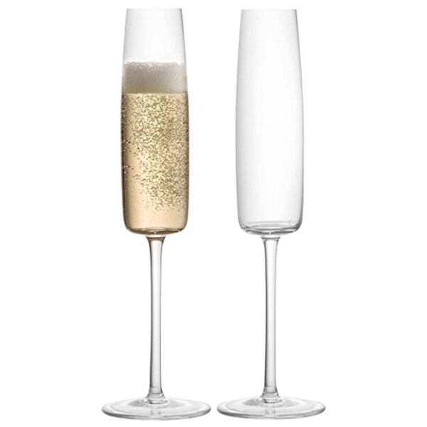 champagne glasses and flutes