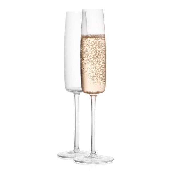 high end champagne flutes