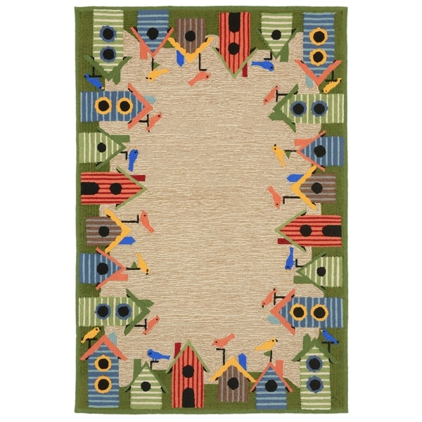 Roosting Place Outdoor Rug (5' x 7'6) - 5' x 7'6