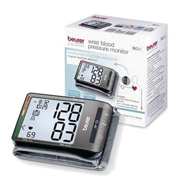 wrist blood pressure monitor