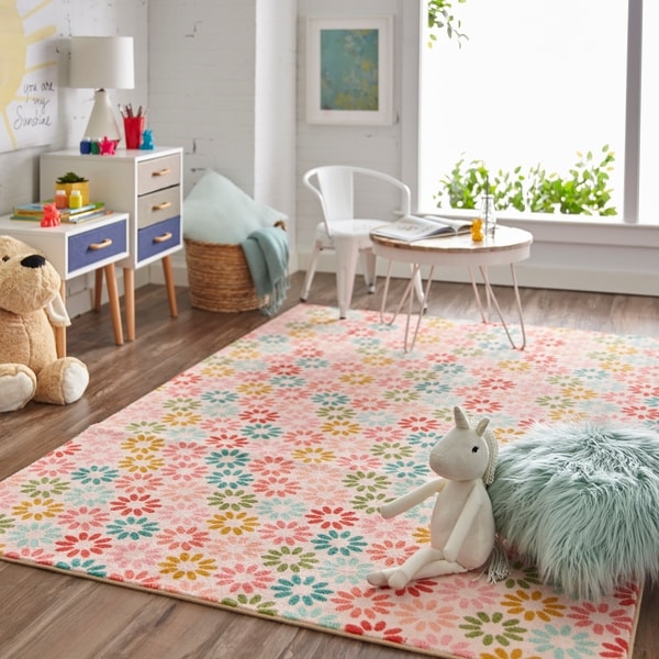 Mohawk Home Prismatic Enchanted Floral Area Rug (5'x8') - 5' x 8'
