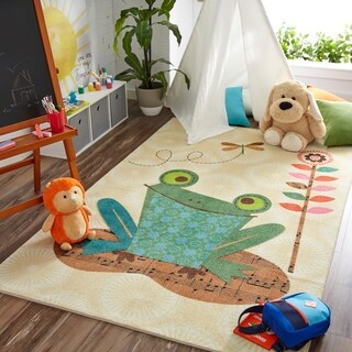 Mohawk Home Prismatic Patch Frog Area Rug (5'x8') - 5' x 8' - Bed