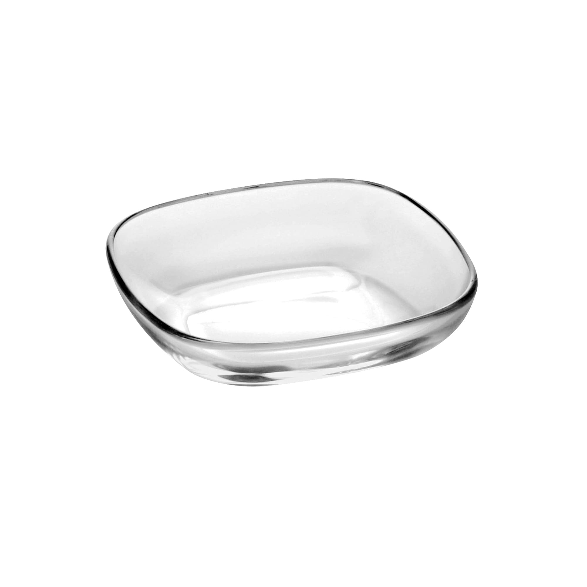 Set of 6 Clear 5.5 Square Majestic Gifts European Bowl
