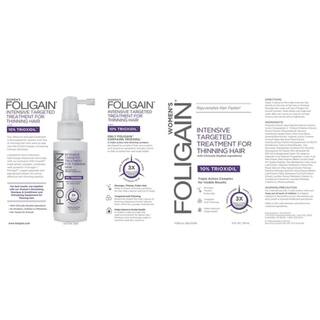 Shop Foligain 2 Ounce Intensive Targeted Formula For Thinning Hair
