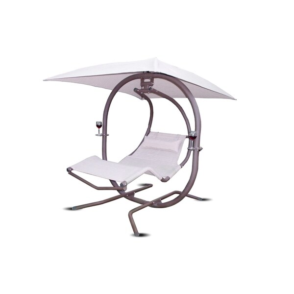 Sunset Swings 421l Tan Steel Two Person Swing