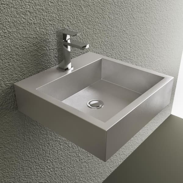 Shop Stainless Steel Countertop Or Wallmount Sink Free Shipping