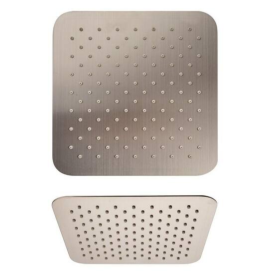 Latoscana Square 10" Stainless Steel Ultra-Thin Shower Head