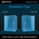 preview thumbnail 6 of 28, DreamLine Unidoor-X 63 1/2 in. W x 30 3/8 in. D x 72 in. H Frameless Hinged Shower Enclosure - 30.38" x 63.5" - 30.38" x 63.5"