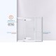 preview thumbnail 15 of 29, DreamLine Unidoor-X 70 in. W x 34 3/8 in. D x 72 in. H Frameless Hinged Shower Enclosure - 34.38" x 70" - 34.38" x 70"