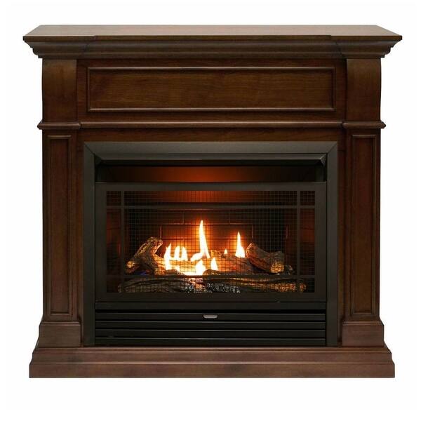 Shop Duluth Forge Dual Fuel Ventless Gas Fireplace 26 000 Btu