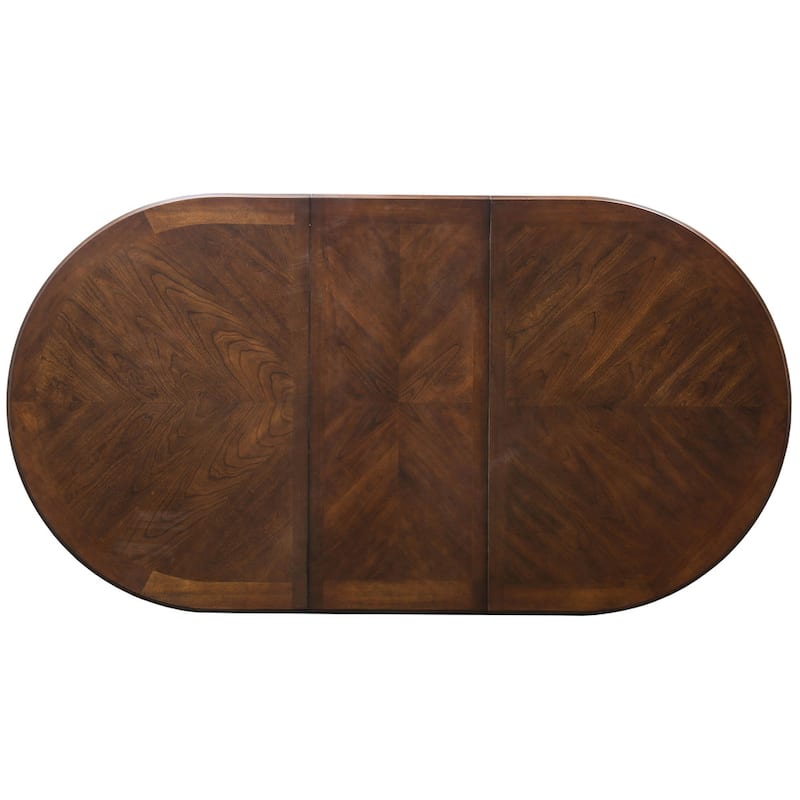 Furniture of America Coso Cherry 78-inch Wood Expandable Dining Table