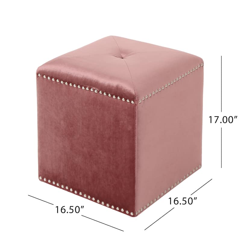 Brantly Glam Ottoman by Christopher Knight Home