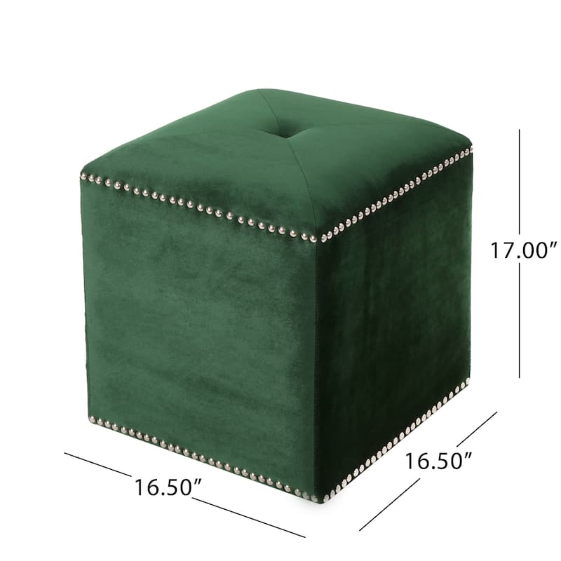 Brantly Glam Ottoman by Christopher Knight Home
