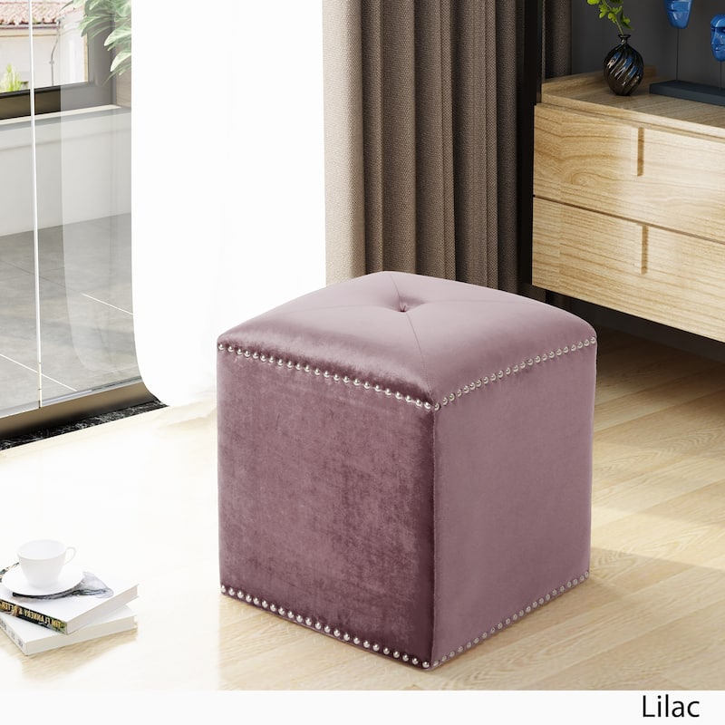 Brantly Glam Ottoman by Christopher Knight Home