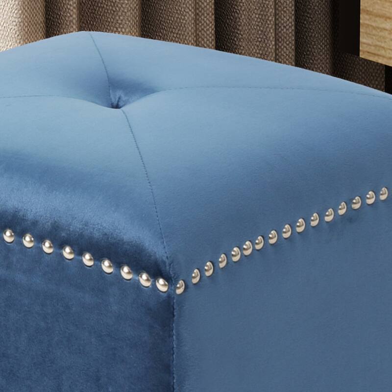 Brantly Glam Ottoman by Christopher Knight Home