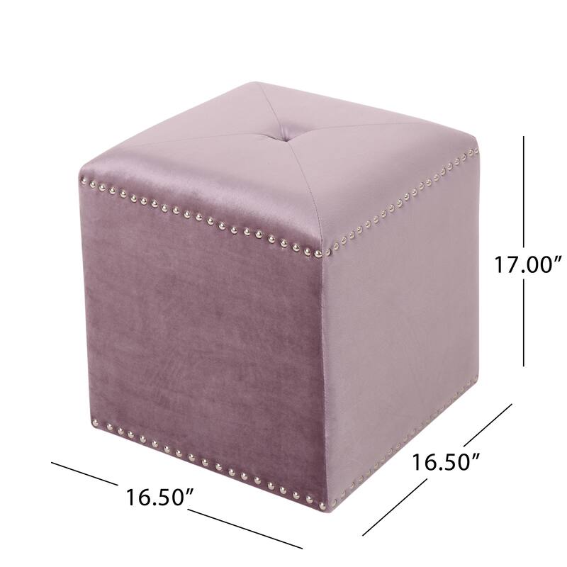 Brantly Glam Ottoman by Christopher Knight Home
