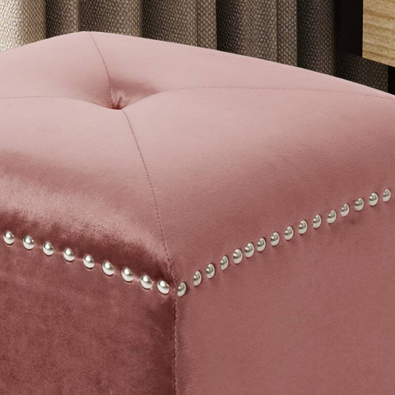 Brantly Glam Ottoman by Christopher Knight Home