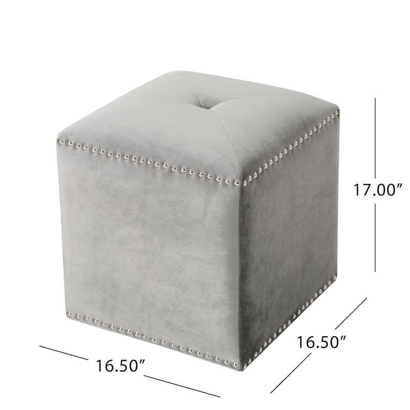 Brantly Glam Ottoman by Christopher Knight Home