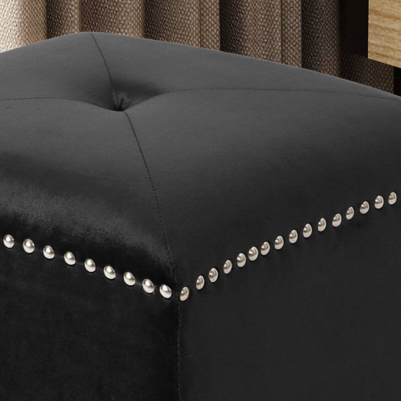 Brantly Glam Ottoman by Christopher Knight Home
