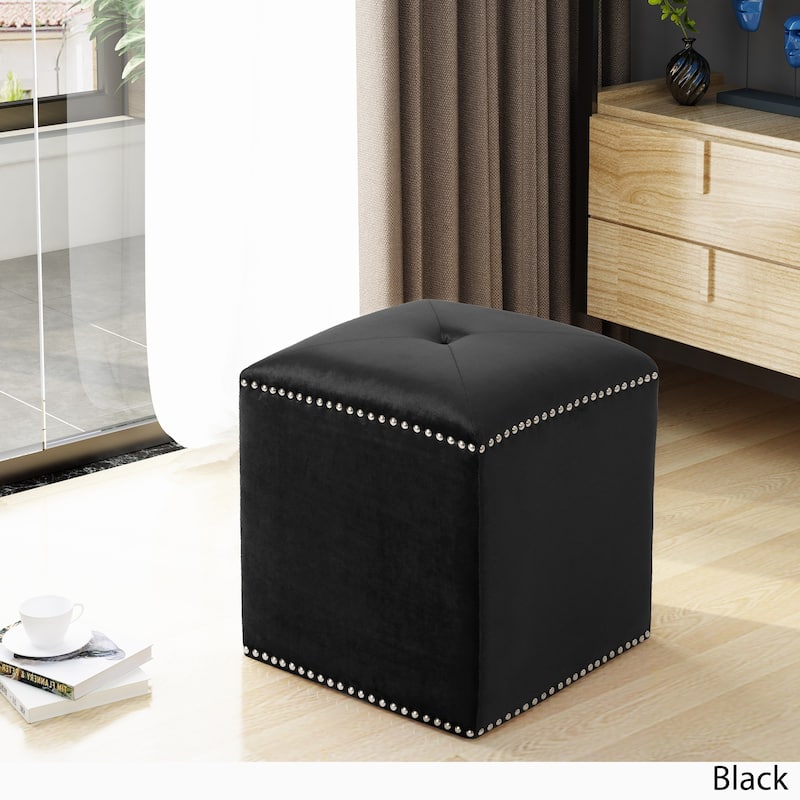 Brantly Glam Ottoman by Christopher Knight Home