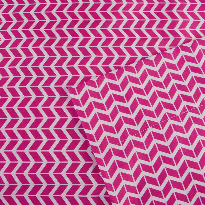 Porch & Den Denver Chevron Microfiber Bed Sheet Set