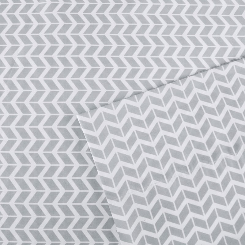 Porch & Den Denver Chevron Microfiber Bed Sheet Set