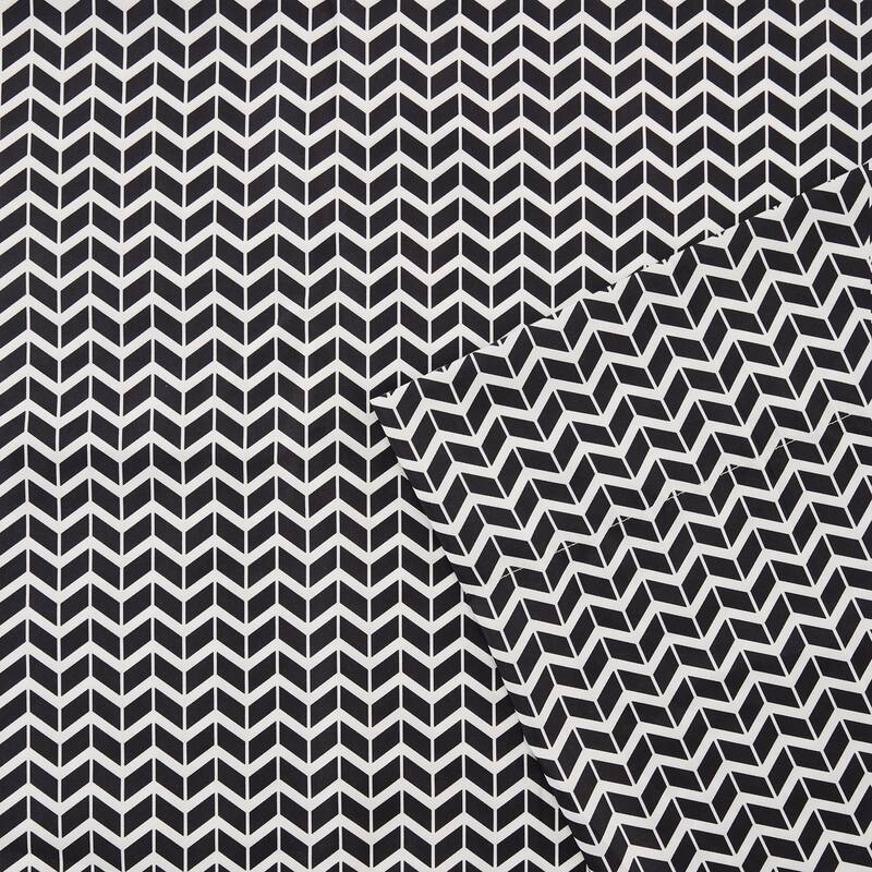 Porch & Den Denver Chevron Microfiber Bed Sheet Set