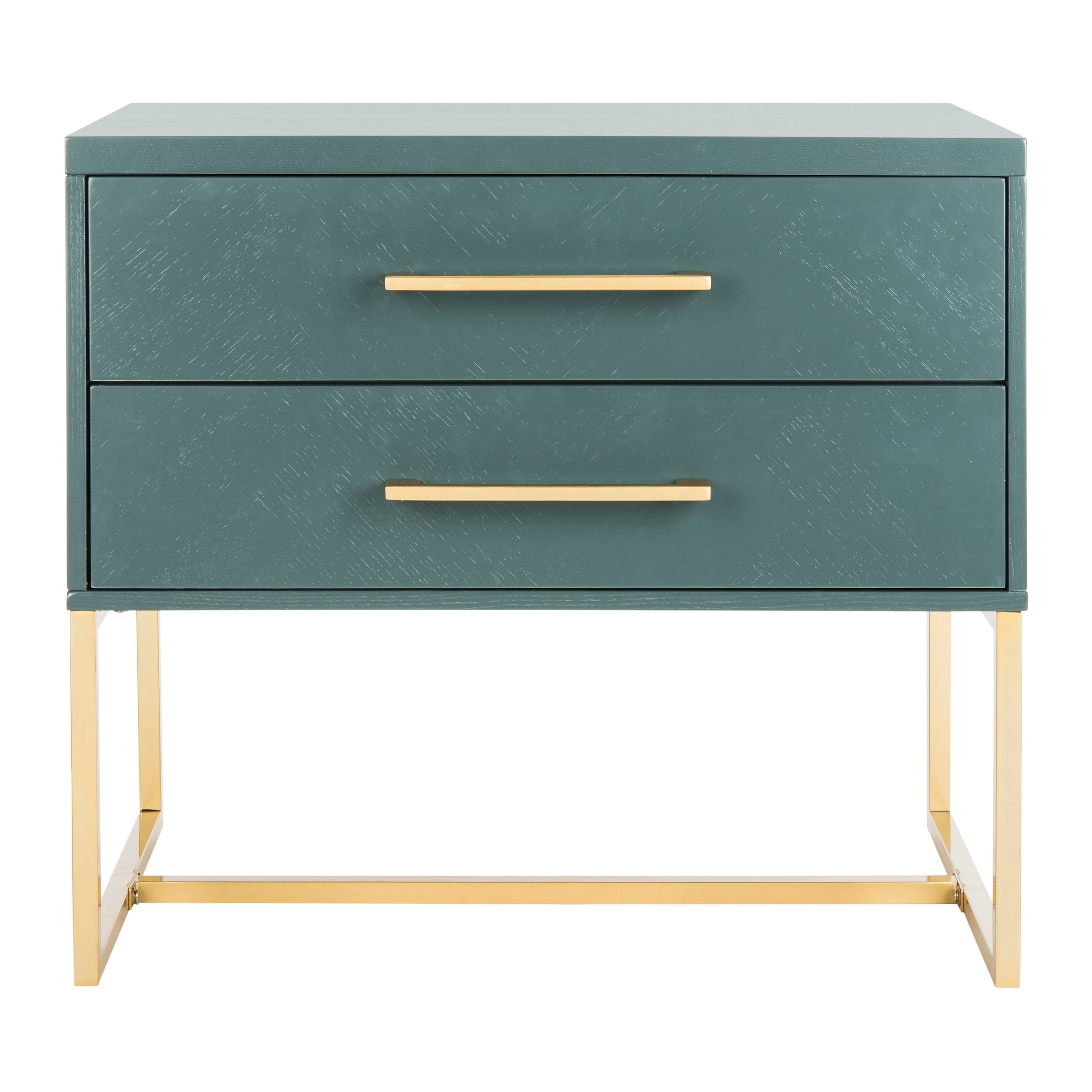 Shop Safavieh Estelle Teal Nightstand 29 5 X 20 X 27 Overstock 21185435