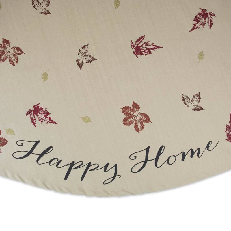 DII Rustic Leaves Kitchen Tablecloth