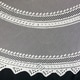 preview thumbnail 57 of 73, Design Imports White Snow Village Lace Kitchen Tablecloth