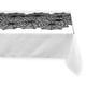 preview thumbnail 36 of 73, Design Imports White Snow Village Lace Kitchen Tablecloth