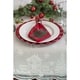 preview thumbnail 7 of 73, Design Imports White Snow Village Lace Kitchen Tablecloth