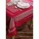 preview thumbnail 37 of 73, Design Imports White Snow Village Lace Kitchen Tablecloth